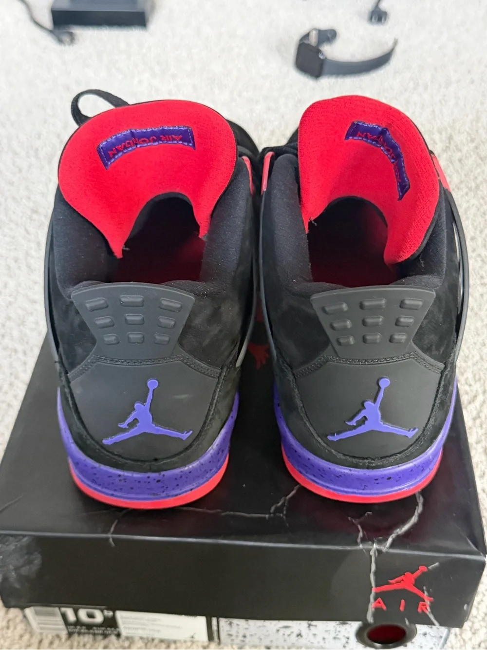 Jordan 4 2018 Retro NRG Raptors Drake Size 10.5